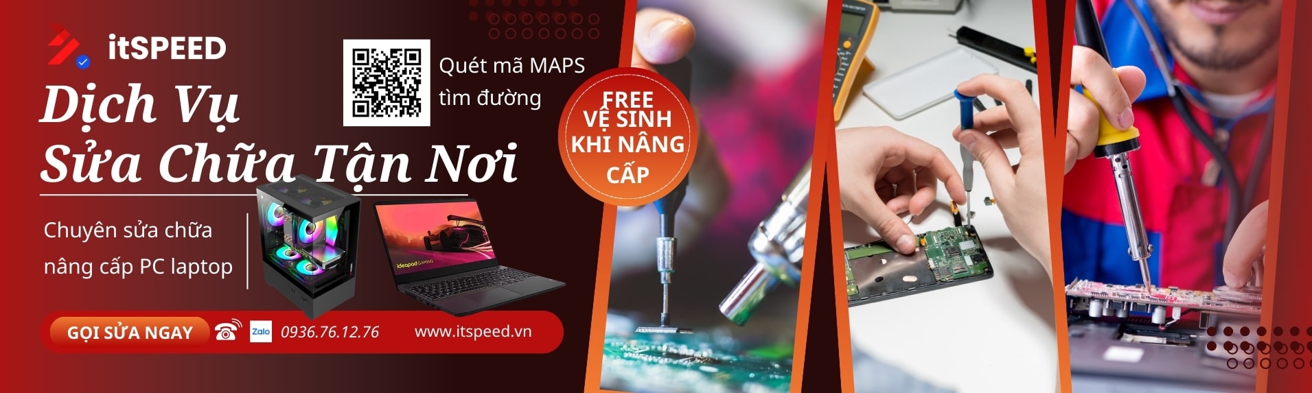Sửa PC Thủ Đức lấy liền